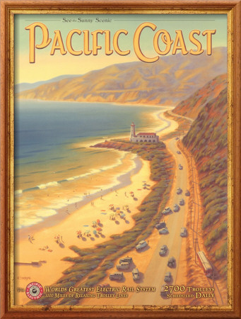 Pacific Coast Framed Print Pacific Coast Framed Print