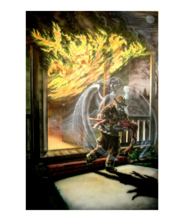 guardian angel Giclee Print guardian angel Giclee Print