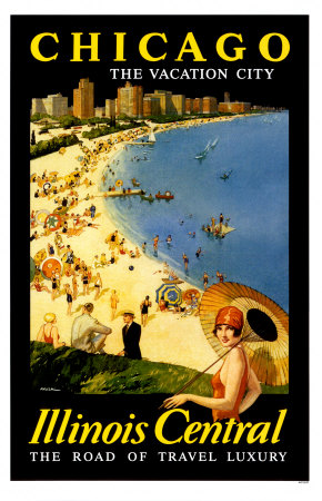 Chicago The Vacation City Masterprint Chicago The Vacation City Masterprint