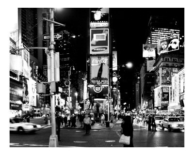 new york city times square. Times Square Evening