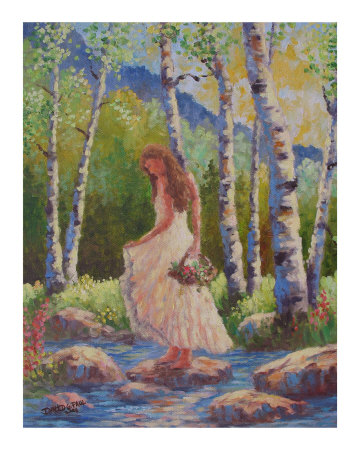 Crossing The Stream Giclee Print Crossing The Stream Giclee Print