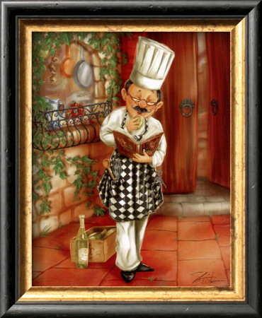 Chefs with Wine II Framed Print Chefs with Wine II Framed Print