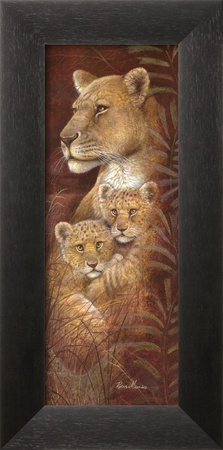Serengeti Twins Framed Print Serengeti Twins Framed Print