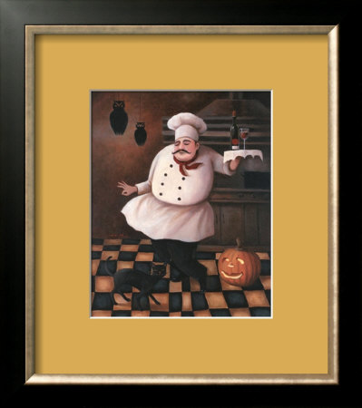 Halloween Chef II Framed Print Halloween Chef II Framed Print