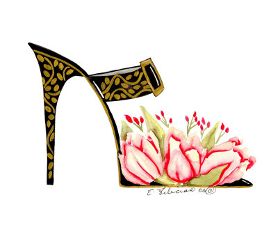 Tulips stiletto Giclee Print Tulips stiletto Giclee Print