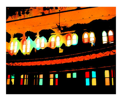 Opry Lights Giclee Print Opry Lights Giclee Print