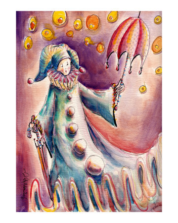 dance with umbrellas Giclee Print dance with umbrellas Giclee Print