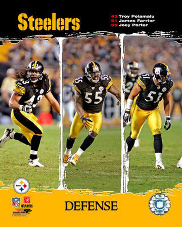 2006 Steelers Big 3 / Defense Photograph 2006 Steelers Big 3 / Defense Photograph