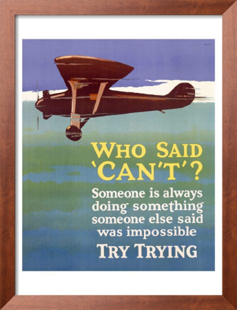 Try Trying Success Framed Print Try Trying Success Framed Print