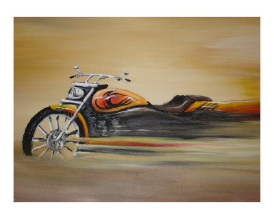 Fast Harley Giclee Print Fast Harley Giclee Print