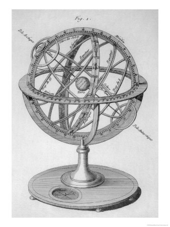 An Armillary Sphere Giclee Print An Armillary Sphere Giclee Print