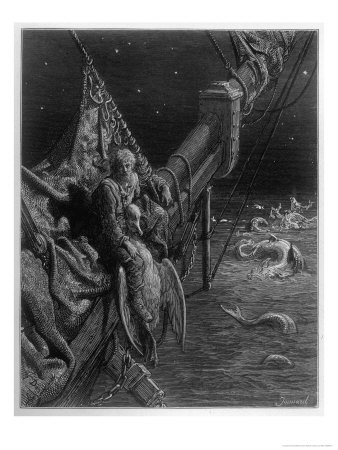 Mariner Watersnakes Giclee Print Mariner Watersnakes Giclee Print