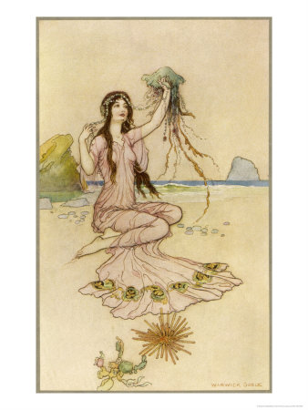 Fairy by the Sea Giclee Print Fairy by the Sea Giclee Print