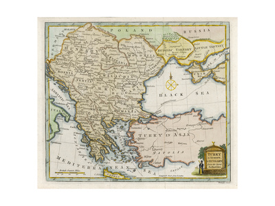 map of turkey and europe. Map Showing Turkey in Europe