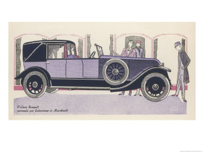 Renault Admired Giclee Print Renault Admired Giclee Print