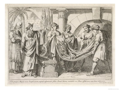Moses and Joseph's Bones Giclee Print Moses and Joseph's Bones Giclee Print