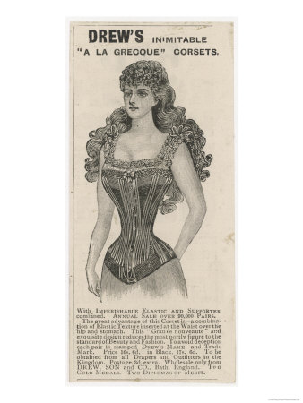 Drew's Corset Giclee Print Drew's Corset Giclee Print