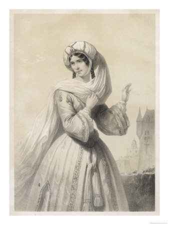 La Juive Rachel the Heroine Giclee Print La Juive Rachel the Heroine Giclee Print