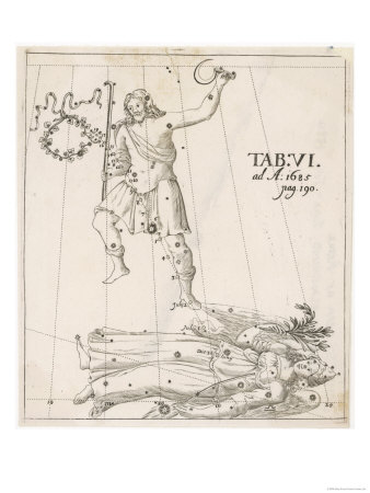 Comets 1685 Giclee Print Comets 1685 Giclee Print