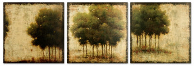 Treescape Series - Set of Three Hand Painted Art Treescape Series - Set of Three Hand Painted Art