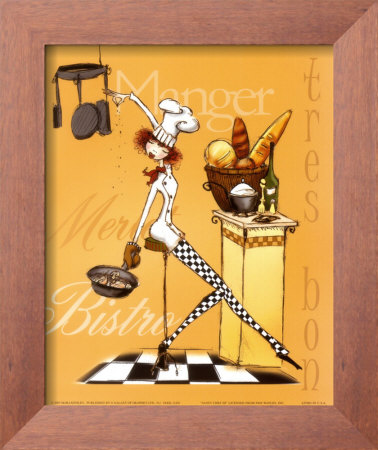 Sassy Chef III Framed Print Sassy Chef III Framed Print