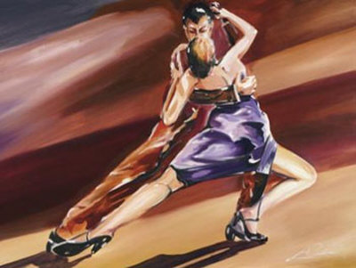 Tangerine Tango IV Print Tangerine Tango IV Print
