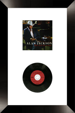 Alan Jackson Framed CD Alan Jackson Framed CD