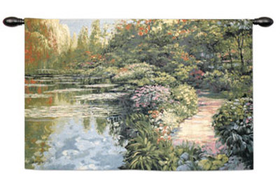 Pathway to Giverny Wall Tapestry Pathway to Giverny Wall Tapestry