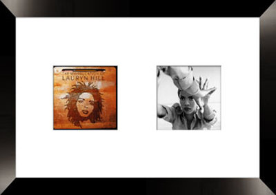 Lauryn Hill Framed CD Lauryn Hill Framed CD