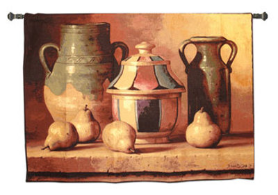 Moroccan Pottery Wall Tapestry Moroccan Pottery Wall Tapestry
