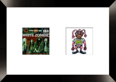 White Zombie Framed CD White Zombie Framed CD