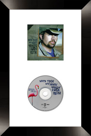 Toby Keith Framed CD Toby Keith Framed CD