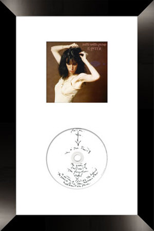 Patti Smith Framed CD Patti Smith Framed CD