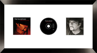 Tim McGraw Framed CD Tim McGraw Framed CD