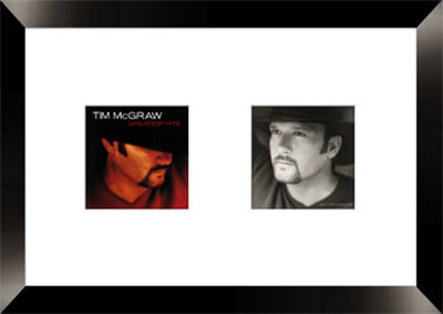 Tim McGraw Framed CD Tim McGraw Framed CD