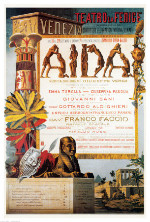 Verdi, Teatro La Fenice, Aida Giclee Print Verdi, Teatro La Fenice, Aida Giclee Print