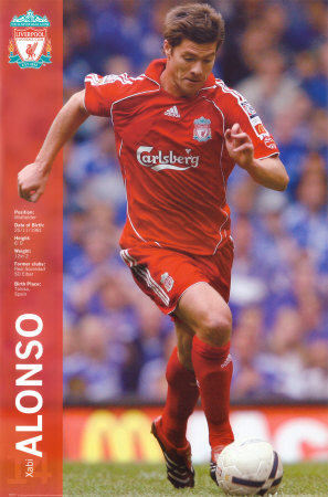 Liverpool- Alonso Poster Liverpool- Alonso Poster