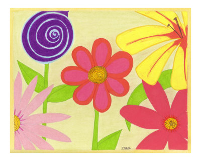 Petite Jardin 2 Giclee Print Petite Jardin 2 Giclee Print