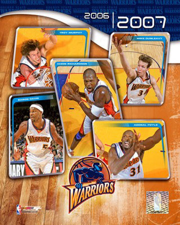 2006 - 2007 Warriors Team Photograph 2006 - 2007 Warriors Team Photograph