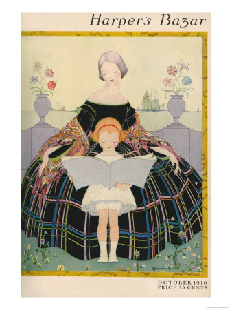 Harper's Bazaar, October 1916 Premium Poster Harper's Bazaar, October 1916 Premium Poster
