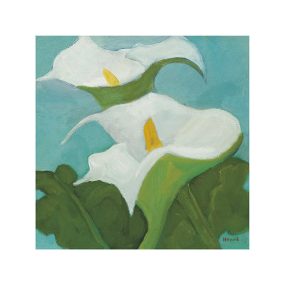 Calla Lilies V Print Calla Lilies V Print