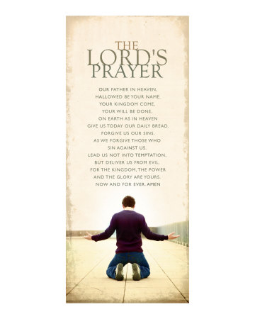 The Lord's Prayer Giclee Print The Lord's Prayer Giclee Print