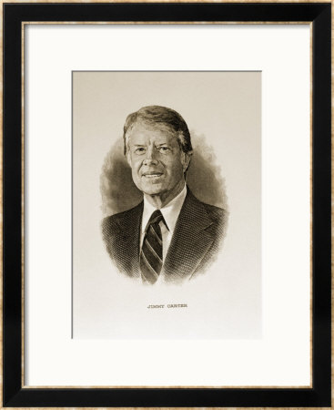 Jimmy Carter Framed Print Jimmy Carter Framed Print