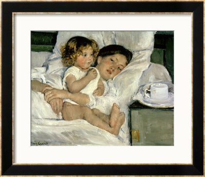 Breakfast in Bed Framed Print Breakfast in Bed Framed Print