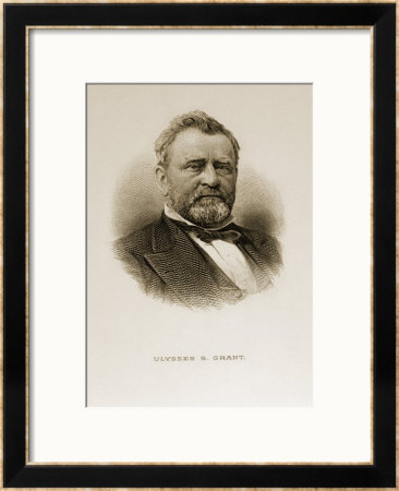 Ulysses S Grant Framed Print Ulysses S Grant Framed Print