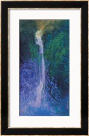 Endless Pouring Framed Print Endless Pouring Framed Print