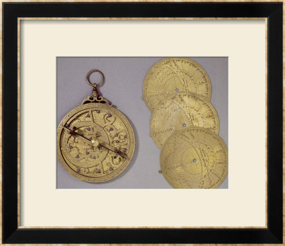 Astrolabe, 1216 Framed Print Astrolabe, 1216 Framed Print