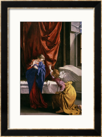 Annunciation Framed Print Annunciation Framed Print
