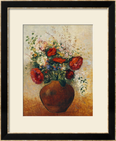 Vase of Flowers Framed Print Vase of Flowers Framed Print