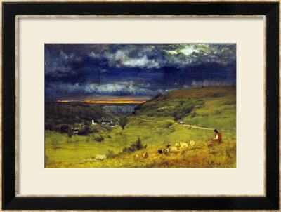 Sunset at et retat Framed Print Sunset at et retat Framed Print
